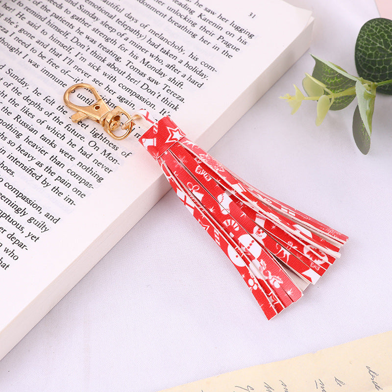 Wholesale Tassel pendant leopard print snake print fashion trend key accessories